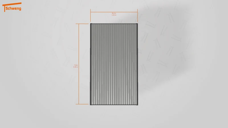 #DE Schweng Flachdachcarport C600+ (ID dv3dxr) #MTG