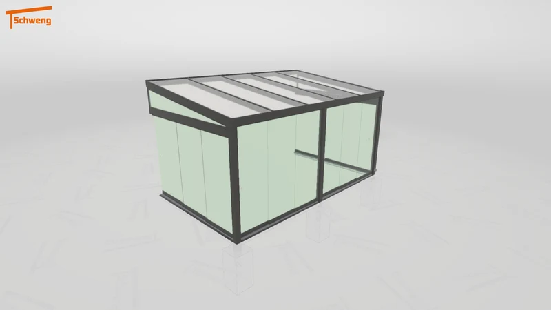 #DE Schweng Terrassenüberdachung S400 (ID jj97ww)