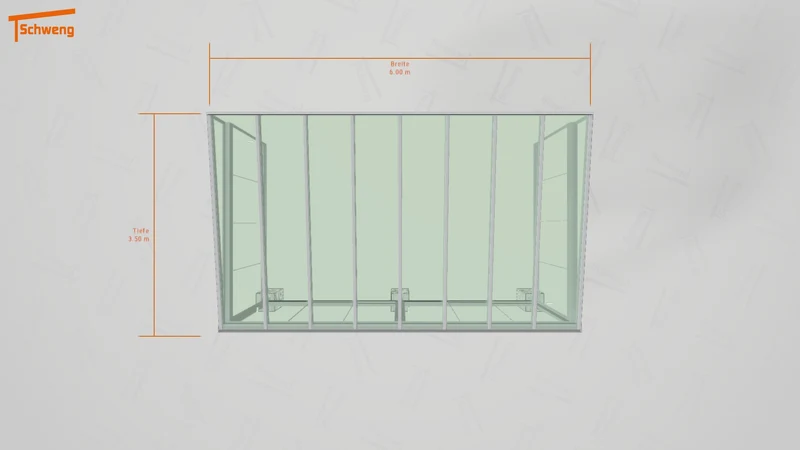 #DE Schweng Terrassenüberdachung S400 (ID 77mdrv)