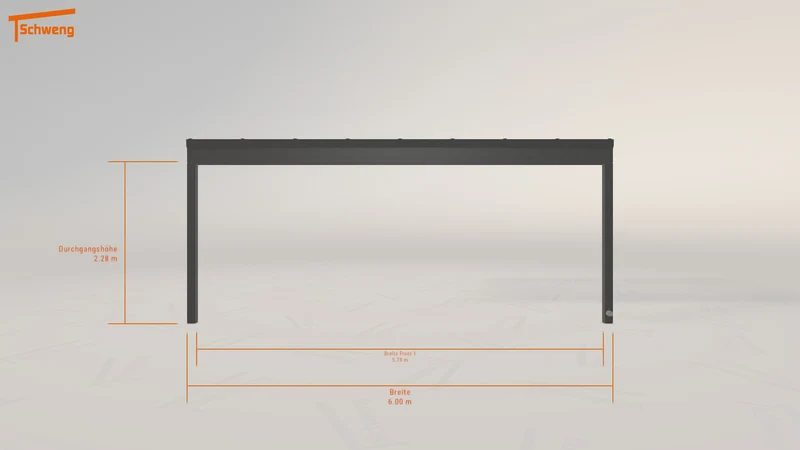 #DE Schweng Terrassenüberdachung S350 (ID g7g3q2)