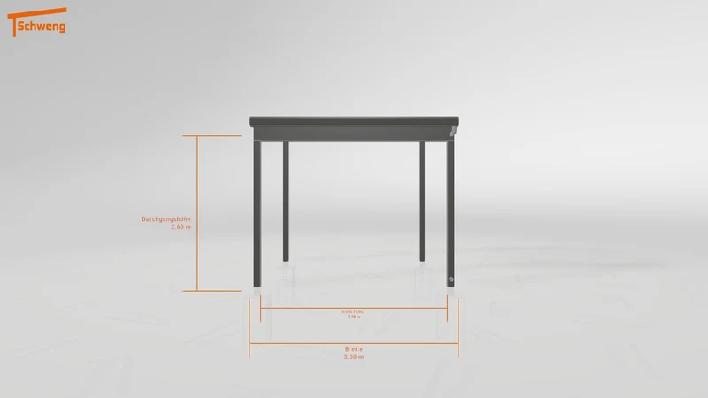 #DE Schweng Terrassenüberdachung S400 (ID jj9p2m)