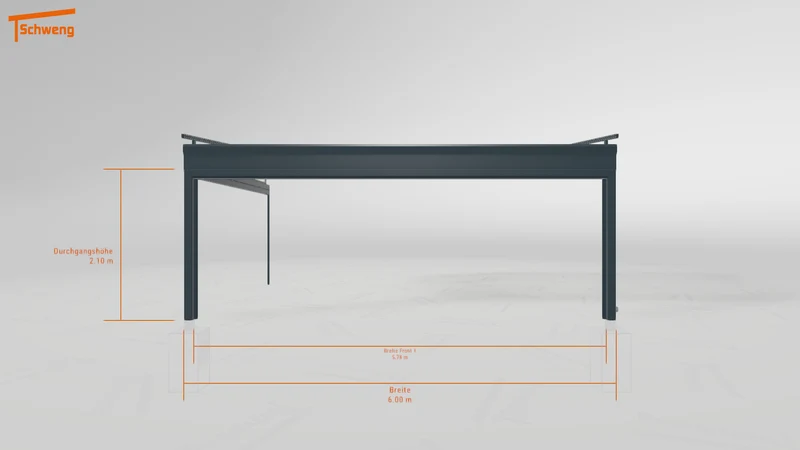 #DE Schweng Terrassenüberdachung S400 (ID pbj9r3)