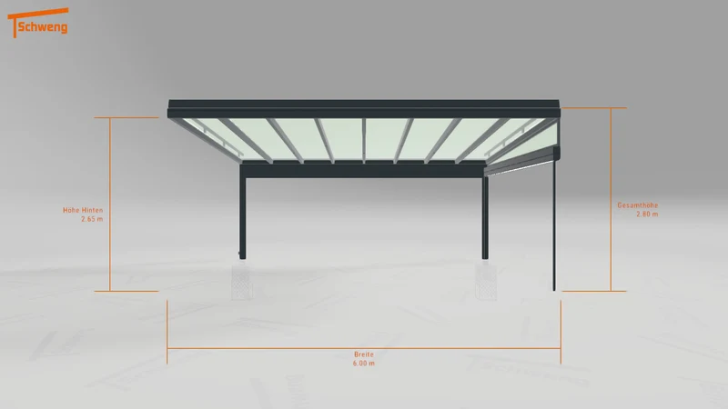 #DE Schweng Terrassenüberdachung S400 (ID pbj9r3)