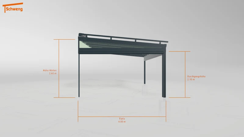 #DE Schweng Terrassenüberdachung S400 (ID pbj9r3)