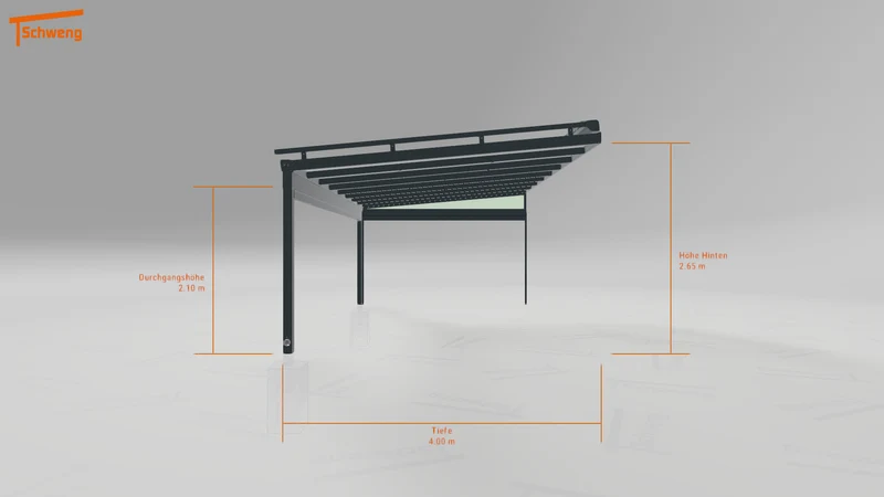 #DE Schweng Terrassenüberdachung S400 (ID pbj9r3)