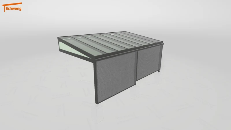 #DE Schweng Terrassenüberdachung S400 (ID k2yvdd)