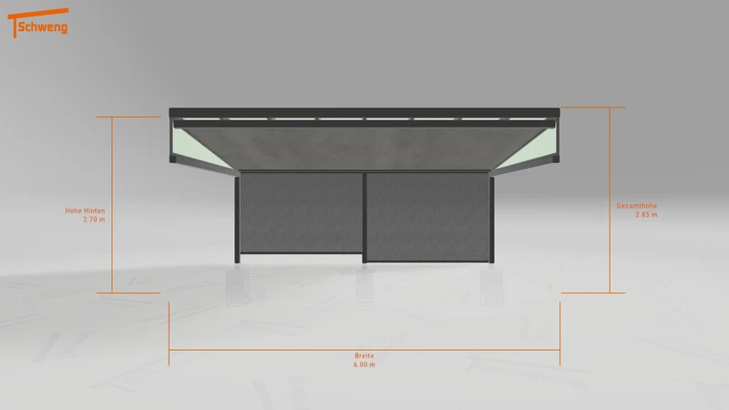 #DE Schweng Terrassenüberdachung S400 (ID k2yvdd)