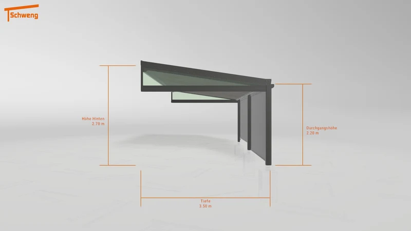 #DE Schweng Terrassenüberdachung S400 (ID k2yvdd)