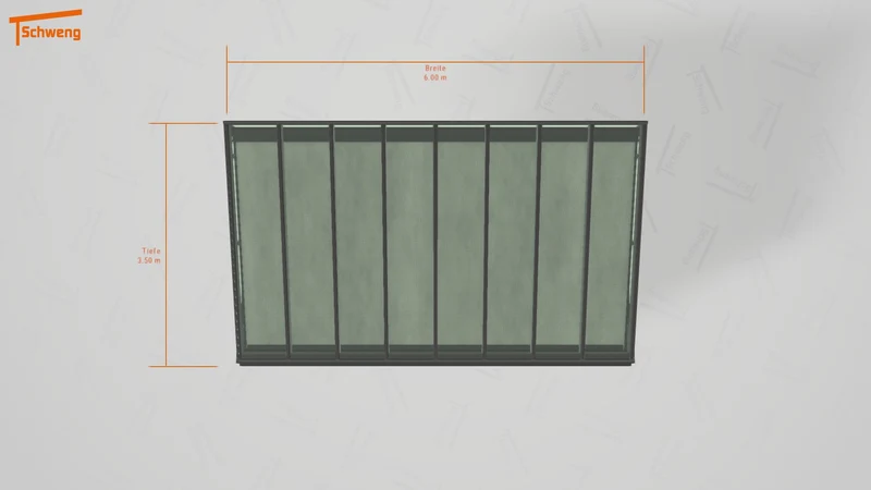 #DE Schweng Terrassenüberdachung S400 (ID k2yvdd)