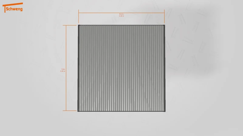 #DE Schweng Flachdachcarport C600+ (ID 2qx9vb) #MTG
