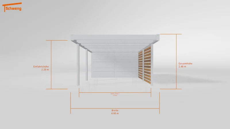 #DE Schweng Flachdachcarport C600 (ID v4rzkj) #MTG