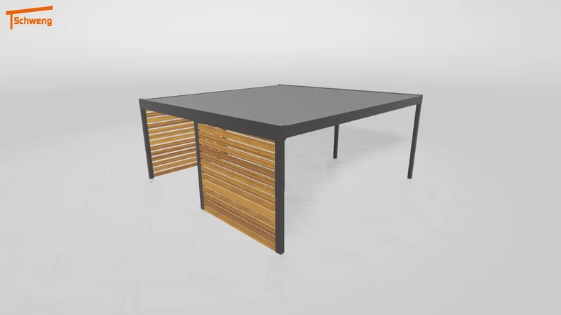 #DE Schweng Flachdachcarport C600+ (ID w3nm2z) #MTG