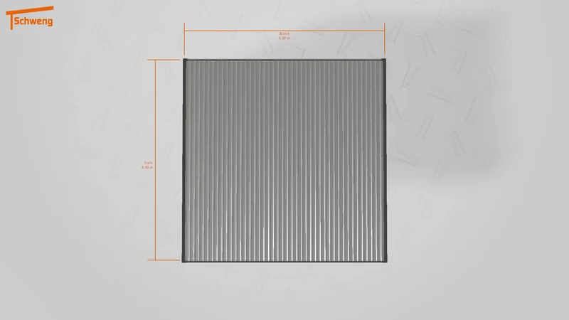 #DE Schweng Flachdachcarport C600+ (ID w3nm2z) #MTG