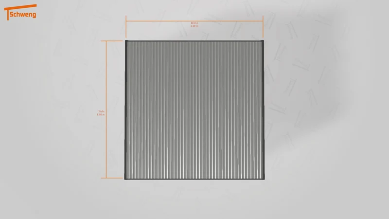 #DE Schweng Flachdachcarport C600+ (ID jj9mpy) #MTG