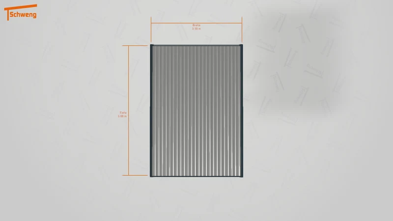 #AT Schweng Flachdachcarport C600 (ID 5mwr7w)