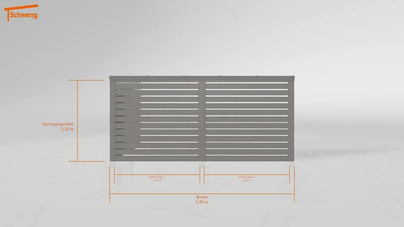 #DE Schweng Pultdachcarport S350 (ID zbg939) #MTG