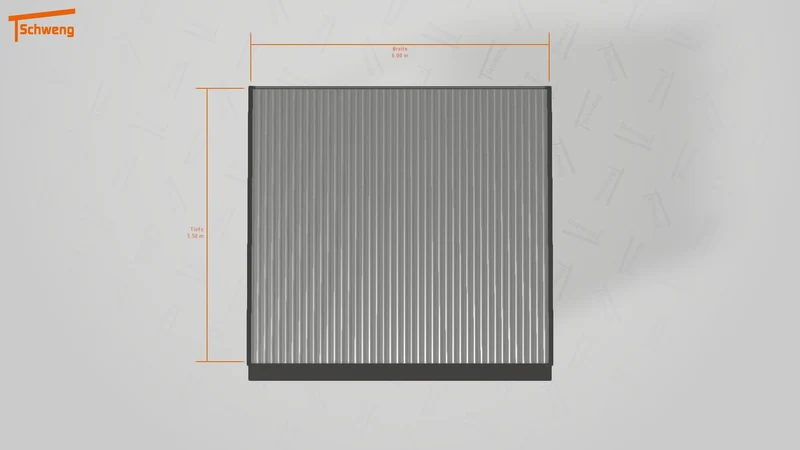 #DE Schweng Flachdachcarport C600 (ID g7gdm4) #MTG