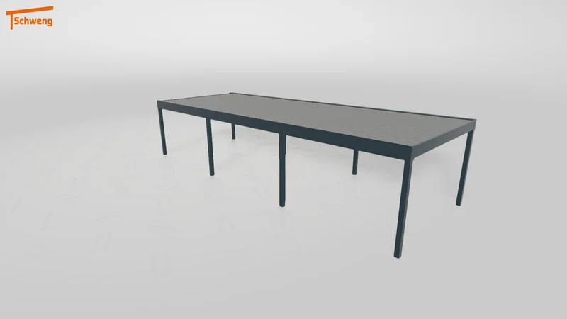 #DE Schweng Flachdachcarport C600 (ID zbg3pw)