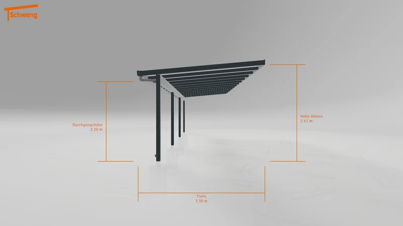 #DE Schweng Terrassenüberdachung S400 (ID qdw8kn)