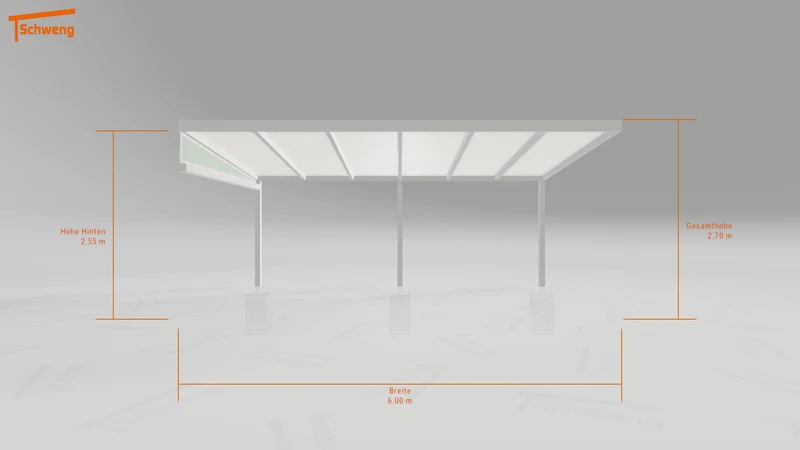 #DE Schweng Terrassenüberdachung S350 (ID w3n2kz)