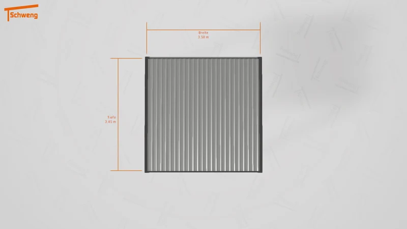 #DE Schweng Flachdachcarport C600+ (ID g7gd9d) #MTG