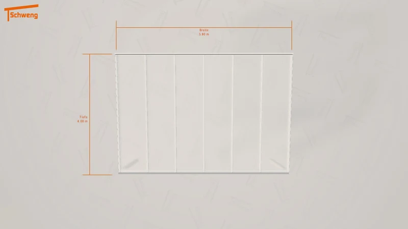 #DE Schweng Pultdachcarport S400 (ID 338yrq)