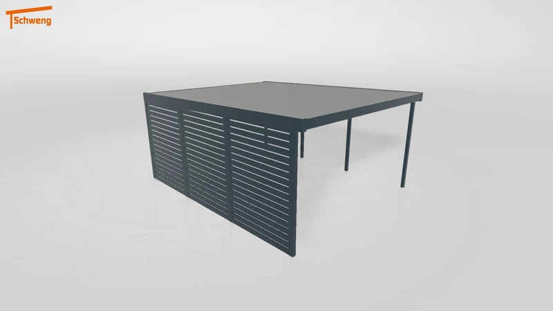 #DE Schweng Flachdachcarport C600 (ID rjzy29) #MTG