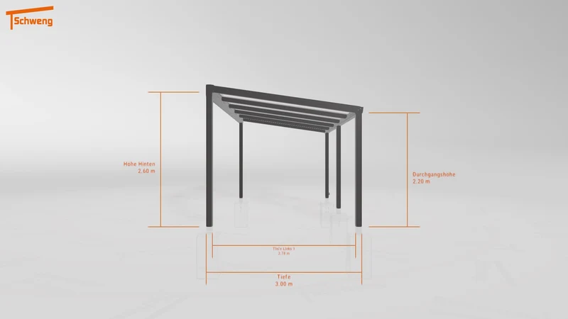 #DE Schweng Pultdachcarport S350 (ID jj9dpq) #MTG