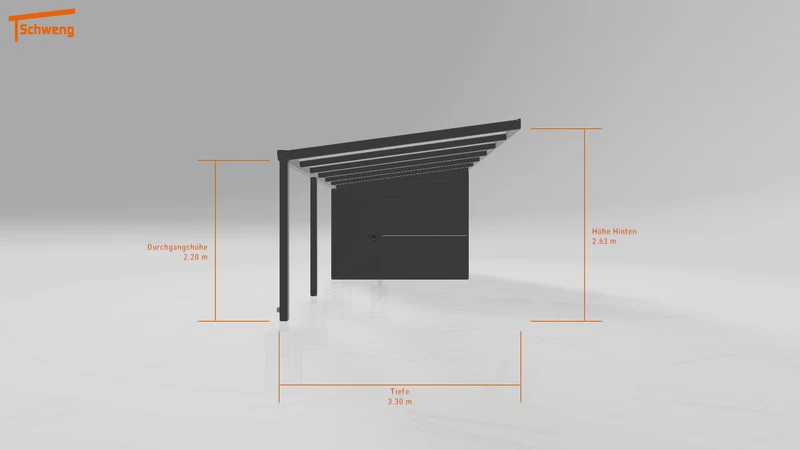 #DE Schweng Pultdachcarport S400 (ID k2ywvq) #MTG
