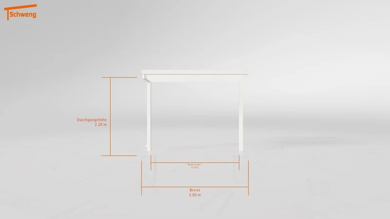 #DE Schweng Terrassenüberdachung S350 (ID 2qxvmw)