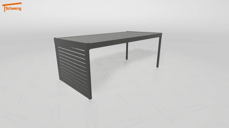 #DE Schweng Flachdachcarport C600 (ID 5mwr7q)