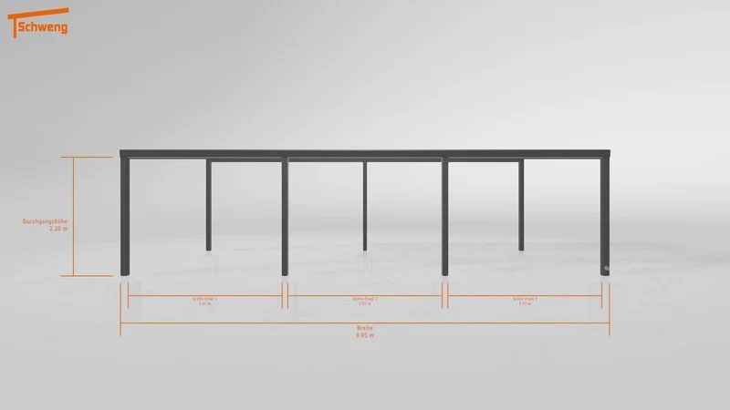 #DE Schweng Pultdachcarport S400 (ID dv3d2n) #MTG