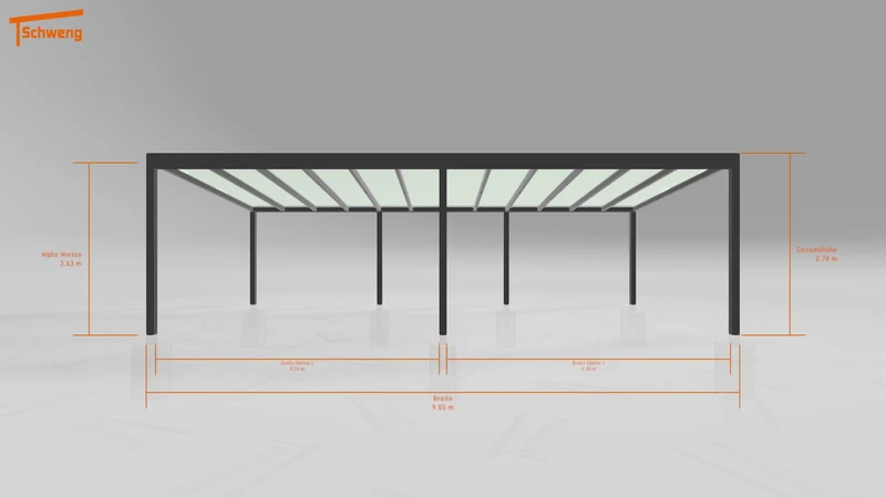 #DE Schweng Pultdachcarport S400 (ID dv3d2n) #MTG
