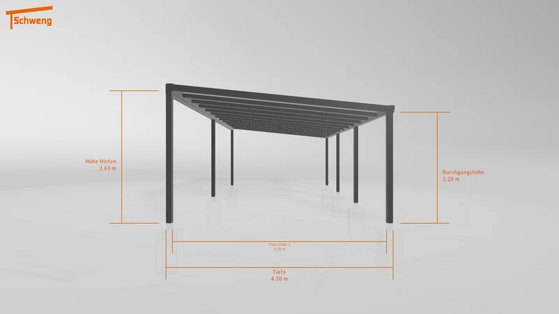 #DE Schweng Pultdachcarport S400 (ID dv3d2n) #MTG