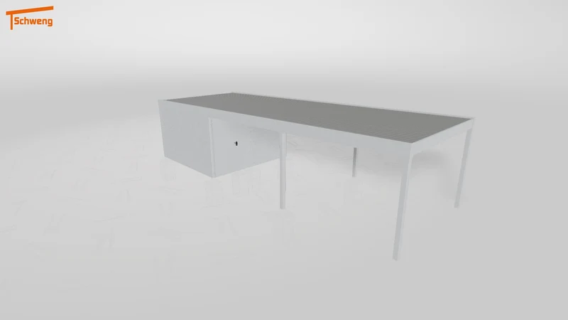 #DE Schweng Flachdachcarport C600 (ID 85bvmj) #MTG