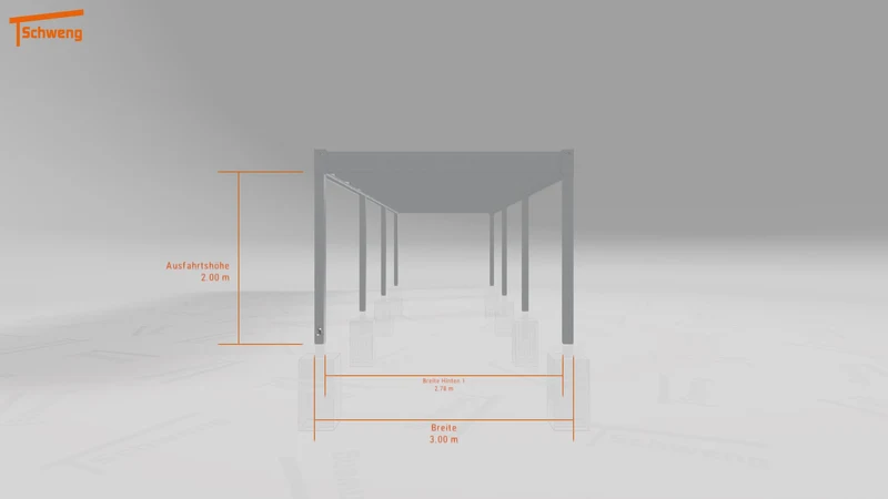 #DE Schweng Flachdachcarport C600 (ID 5mw4j4) #MTG