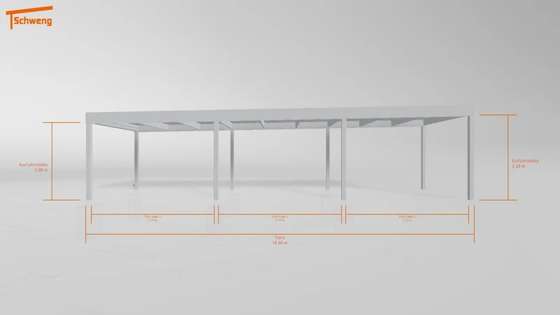 #DE Schweng Flachdachcarport C600 (ID 5mw4j4) #MTG