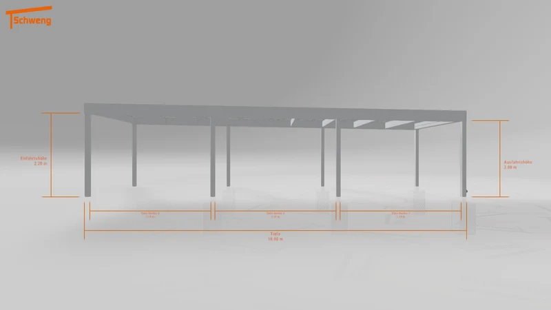#DE Schweng Flachdachcarport C600 (ID 5mw4j4) #MTG
