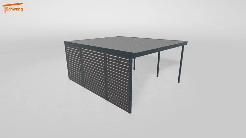 #DE Schweng Flachdachcarport C600 (ID rjz58d) #MTG