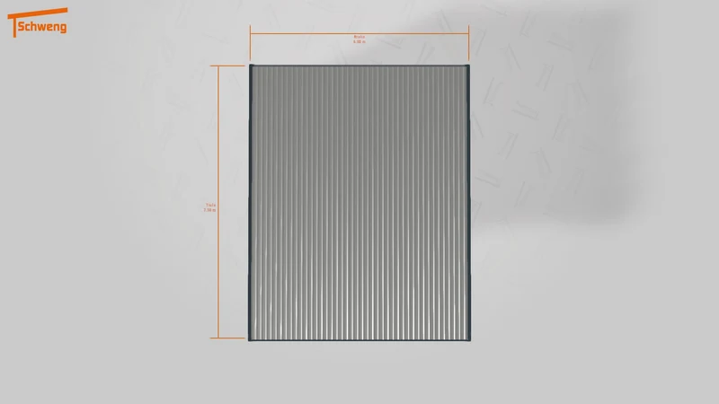 #DE Schweng Flachdachcarport C600 (ID rjz58d) #MTG