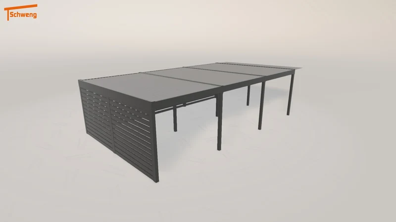 #DE Schweng Flachdachcarport C600 (ID zbg5wz) #MTG