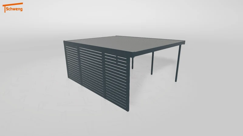 #DE Schweng Flachdachcarport C600 (ID 42jxwy) #MTG