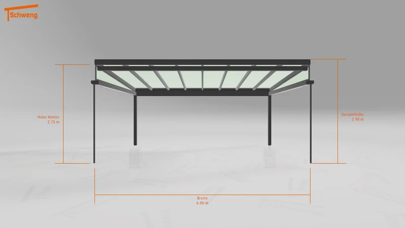 #DE Schweng Terrassenüberdachung S400 (ID 2qx9qq)