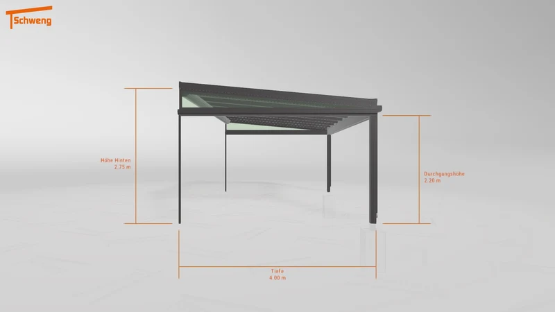 #DE Schweng Terrassenüberdachung S400 (ID 2qx9qq)