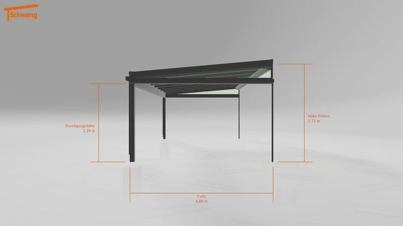 #DE Schweng Terrassenüberdachung S400 (ID 2qx9qq)