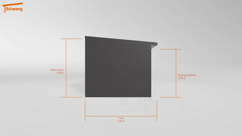 #DE Schweng Pultdachcarport S350 (ID w3n4j3) #MTG