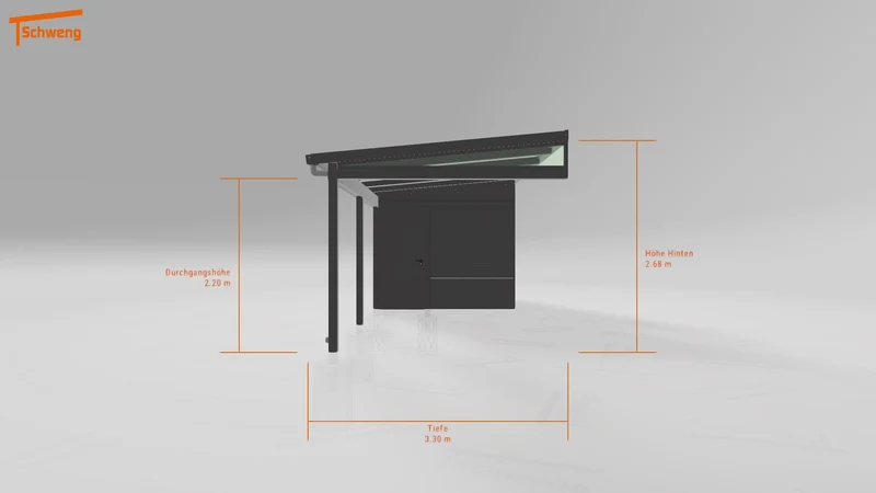 #DE Schweng Pultdachcarport S350 (ID w3n4j3) #MTG