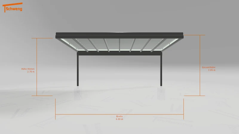 #DE Schweng Terrassenüberdachung S350 (ID ygnrmr)