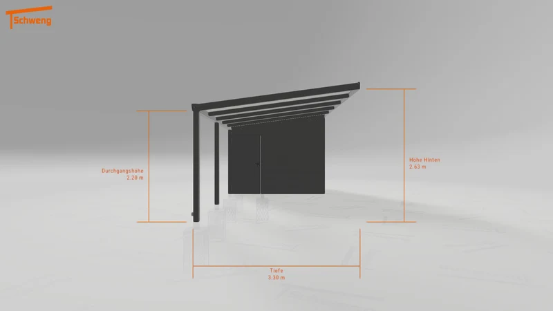 #DE Schweng Pultdachcarport S400 (ID 2qxv4d) #MTG