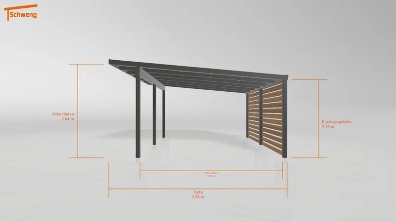 #DE Schweng Pultdachcarport S400 (ID qdwqzv) #MTG